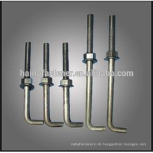 L Style Bolt, Anchor Bolt, Grade 4.8 Etc.